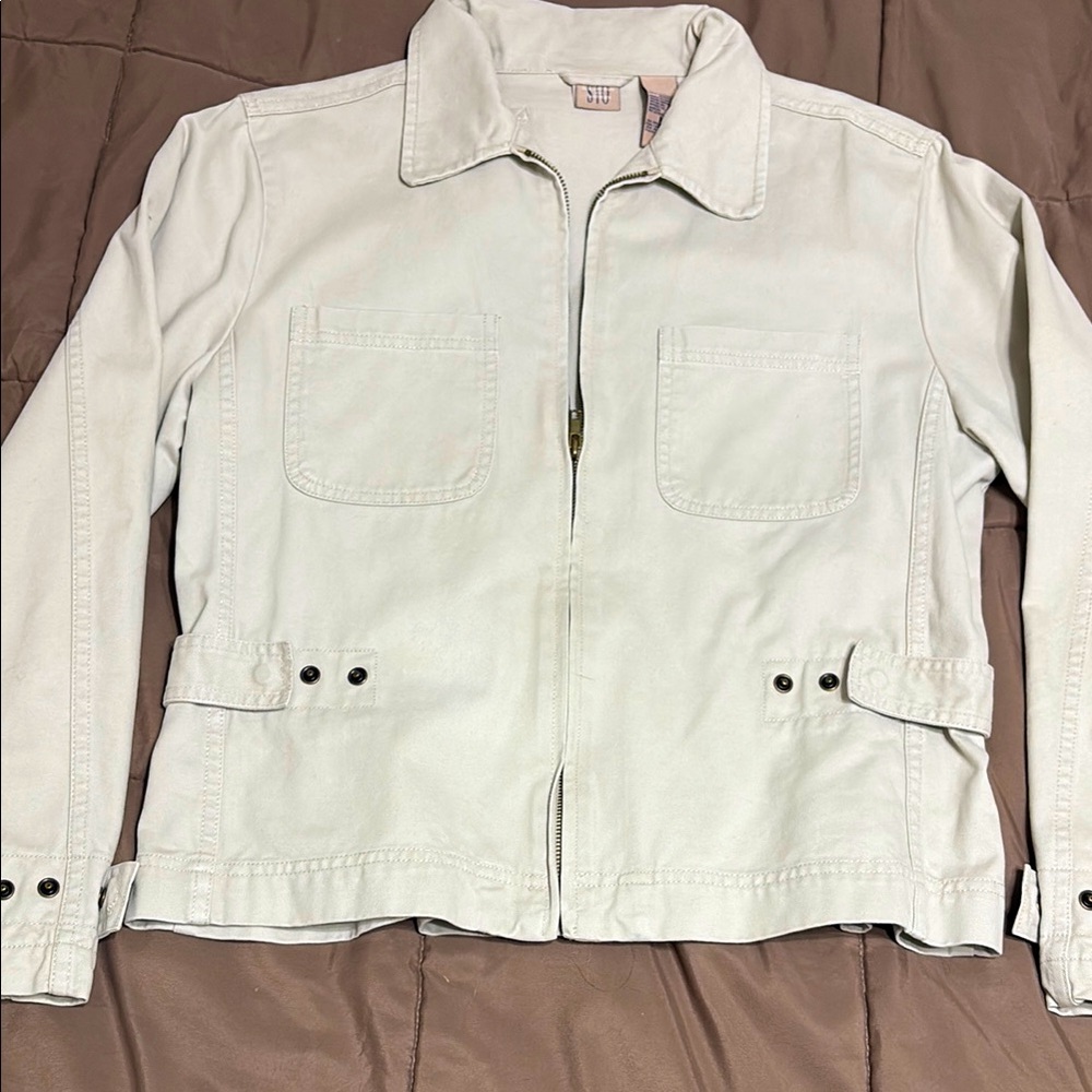 Light Khaki Susquehanna Trail Outfitters (STO) jacket